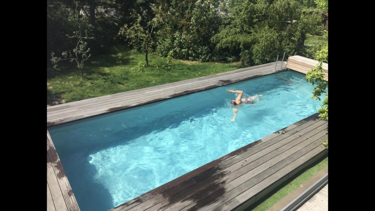 Ferienwohnung Apartment Doppelzimmer In Der Villa Naturpark Rheinblick, Ruhig, Aussicht, Pool كوبلنس المظهر الخارجي الصورة
